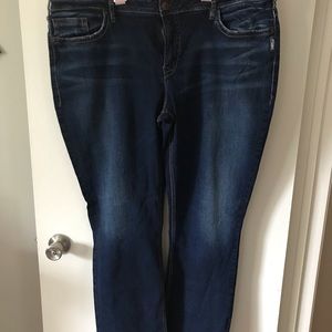 Silver jeans plus size 24 Boot cut